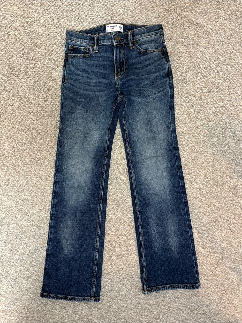 Abercrombie kids boot cut jeans